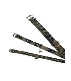 075 Collier En Tissu Camouflage Avec Étoiles Argentées Estilfordog -Animaux Amour Promos Boutique 075 collier en tissu camouflage avec etoiles argentees estilfordog 6