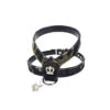 075 Harnais En Tissu Camouflage Avec Couronne En Strass Estilfordog