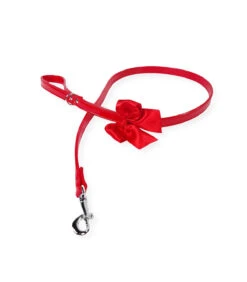 151 Collier En Vernis Rouge Avec Nœud En Satin Estilfordog -Animaux Amour Promos Boutique 151 collier en vernis rouge avec noeud en satin estilfordog 6