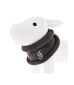 ABF250-GR Tour De Cou En Lainage Gris Ferribiella