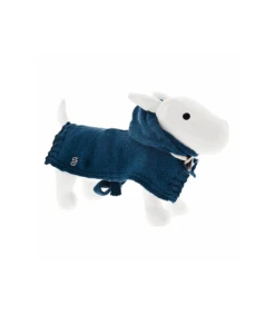 ABF253 Poncho En Tricot Pétrole Ferribiella