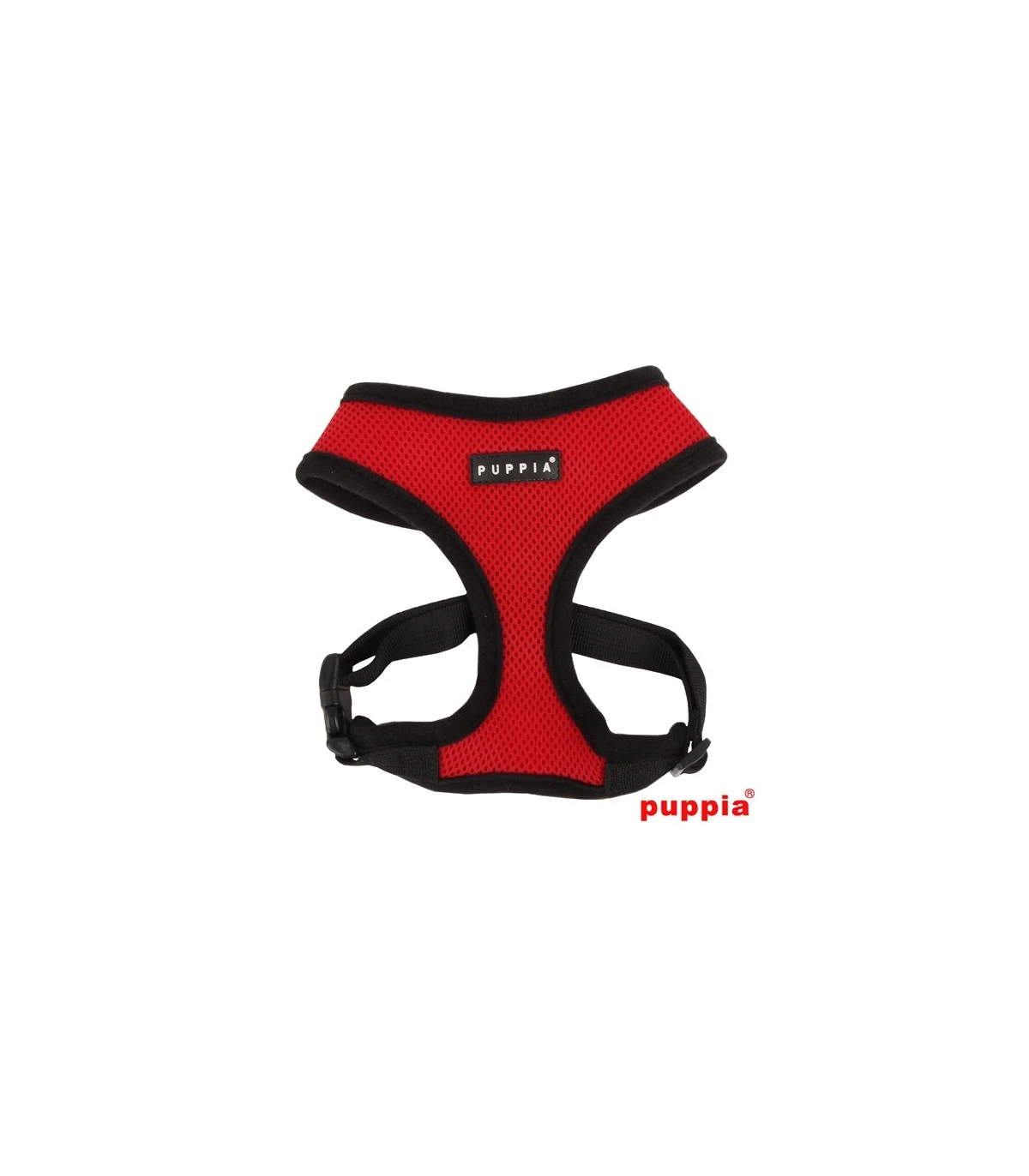 AC30 Harnais Puppia Soft Harness Red 1 AC30 Harnais Puppia Soft Harness Red
