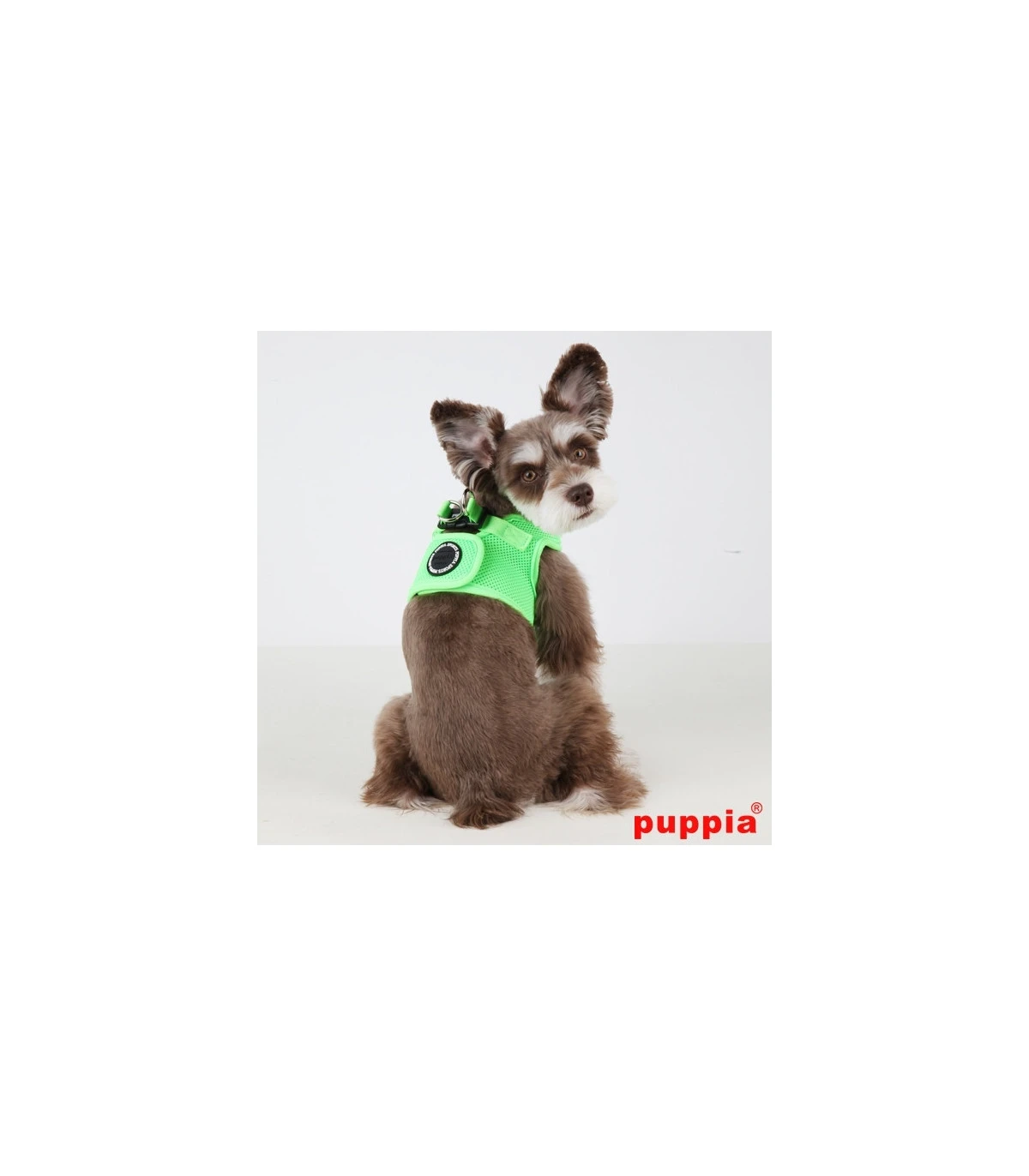 AH1325 Harnais Veste Respirante Neon Green Puppia 3 AH1325 Harnais Veste Respirante Neon Green Puppia – Image 3