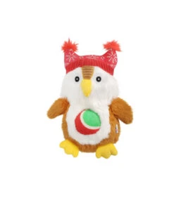 AH9365 Jouet Hiboux En Peluche Avec Balle De Tennis Camon