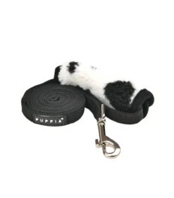 AL1930 Laisse En Nylon Et Léopard Black Serval Puppia