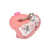 AL7726 Laisse En Nylon Rose Avec Poignée Imprimé Fleuri Ivoire Calla Pinkaholic