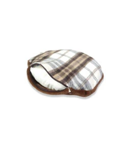 Art 07 Panier Rigide En Lainage Tartan Beige Wool Round Ehgia -Animaux Amour Promos Boutique art 07 panier rigide en lainage tartant beige wool round ehgia 1 5