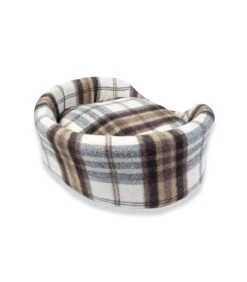 Art 07 Panier Rigide En Lainage Tartan Beige Wool Round Ehgia -Animaux Amour Promos Boutique art 07 panier rigide en lainage tartant beige wool round ehgia 1 8