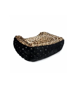 Art 17 Panier En Fausse Fourrure Noire Et Léopard Ehgia -Animaux Amour Promos Boutique art 17 panier en fausse fourrure noire et leopard ehgia 1 2