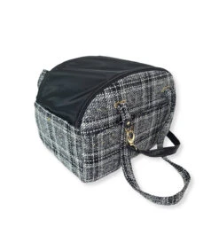 Art 23 Sac Rigide En Tissu Tweed Chiné Noir Pour Trolley Ehgia -Animaux Amour Promos Boutique art 23 sac rigide en tissu tweed chine noir pour trolley ehgia 13