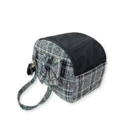 Art 23 Sac Rigide En Tissu Tweed Chiné Noir Pour Trolley Ehgia -Animaux Amour Promos Boutique art 23 sac rigide en tissu tweed chine noir pour trolley ehgia 14