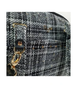 Art 23 Sac Rigide En Tissu Tweed Chiné Noir Pour Trolley Ehgia -Animaux Amour Promos Boutique art 23 sac rigide en tissu tweed chine noir pour trolley ehgia 18