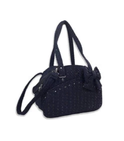 Art 23 Sac Rigide En Tissu Tweed Chiné Noir Pour Trolley Ehgia -Animaux Amour Promos Boutique art 23 sac rigide en tissu tweed chine noir pour trolley ehgia 2