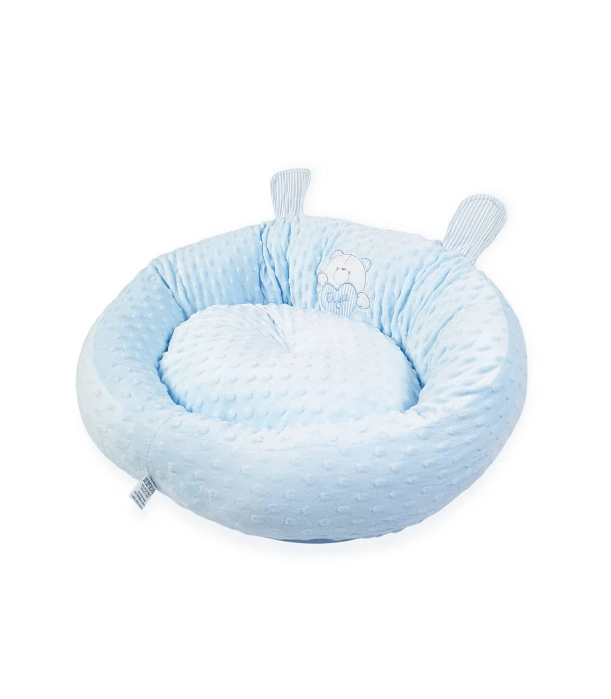 Art 28 Panier Rond En Polaire Bleu Gauffré Bubble Blue Ehgia 2 Art 28 Panier Rond En Polaire Bleu Gauffré Bubble Blue Ehgia – Image 2