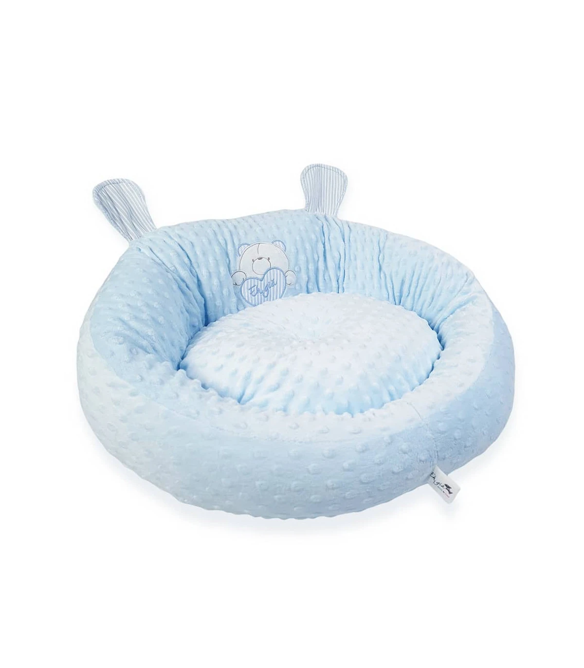 Art 28 Panier Rond En Polaire Bleu Gauffré Bubble Blue Ehgia 4 Art 28 Panier Rond En Polaire Bleu Gauffré Bubble Blue Ehgia – Image 4