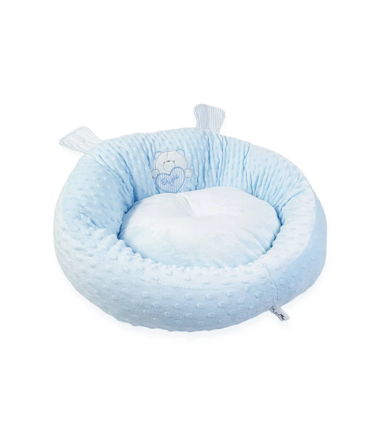 Art 28 Panier Rond En Polaire Bleu Gauffré Bubble Blue Ehgia 1 Art 28 Panier Rond En Polaire Bleu Gauffré Bubble Blue Ehgia