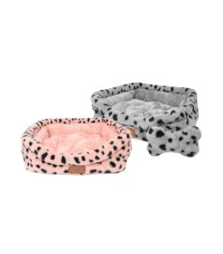 AU7730 Panier En Fausse Fourrure Léopard Gris Jacinta Pinkaholic -Animaux Amour Promos Boutique au7730 panier en fausse fourrure leopard gris jacinta pinkaholic 6