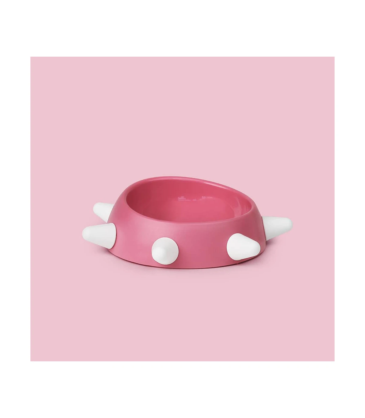 AV0101PE18 Gamelle Design Rose À Picots Blanc Boss United Pets 2 AV0101PE18 Gamelle Design Rose À Picots Blanc Boss United Pets – Image 2