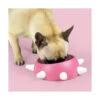 AV0101PE18 Gamelle Design Rose À Picots Blanc Boss United Pets