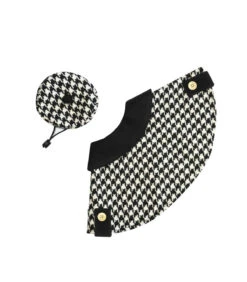 Cape à Nouer Pied De Poule Croci