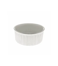 CIP117-SR Gamelle En Céramique Argent Ferribiella