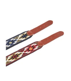 Collier Aztèque Rouge En Tissu Et Cuir Peyote Buddys 9 Collier Aztèque Rouge En Tissu Et Cuir Peyote Buddys -Animaux Amour Promos Boutique collier azteque rouge en tissu et cuir peyote buddys 3