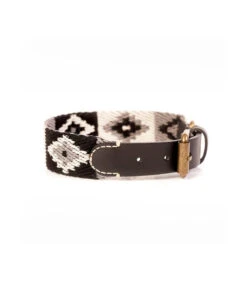 Collier En Coton Tressé Style Ethnique Indian Noir Buddys