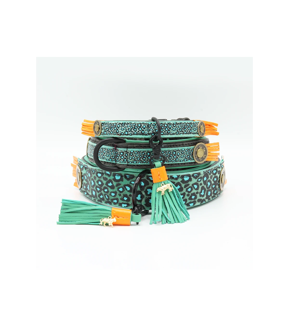 Collier En Cuir Blue Bird Dwam 1 Collier En Cuir Blue Bird Dwam