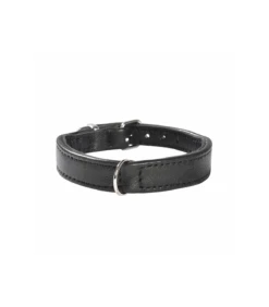 Collier En Cuir Noir Extra Souple Escapade Bobby