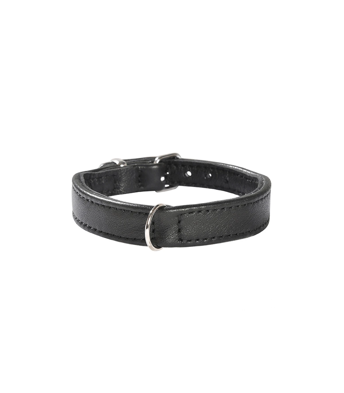 Collier En Cuir Noir Extra Souple Escapade Bobby 1 Collier En Cuir Noir Extra Souple Escapade Bobby