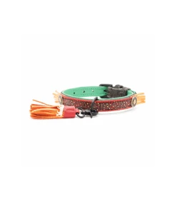 Collier En Cuir Red Robin Dwam -Animaux Amour Promos Boutique collier en cuir red robin dwam 2