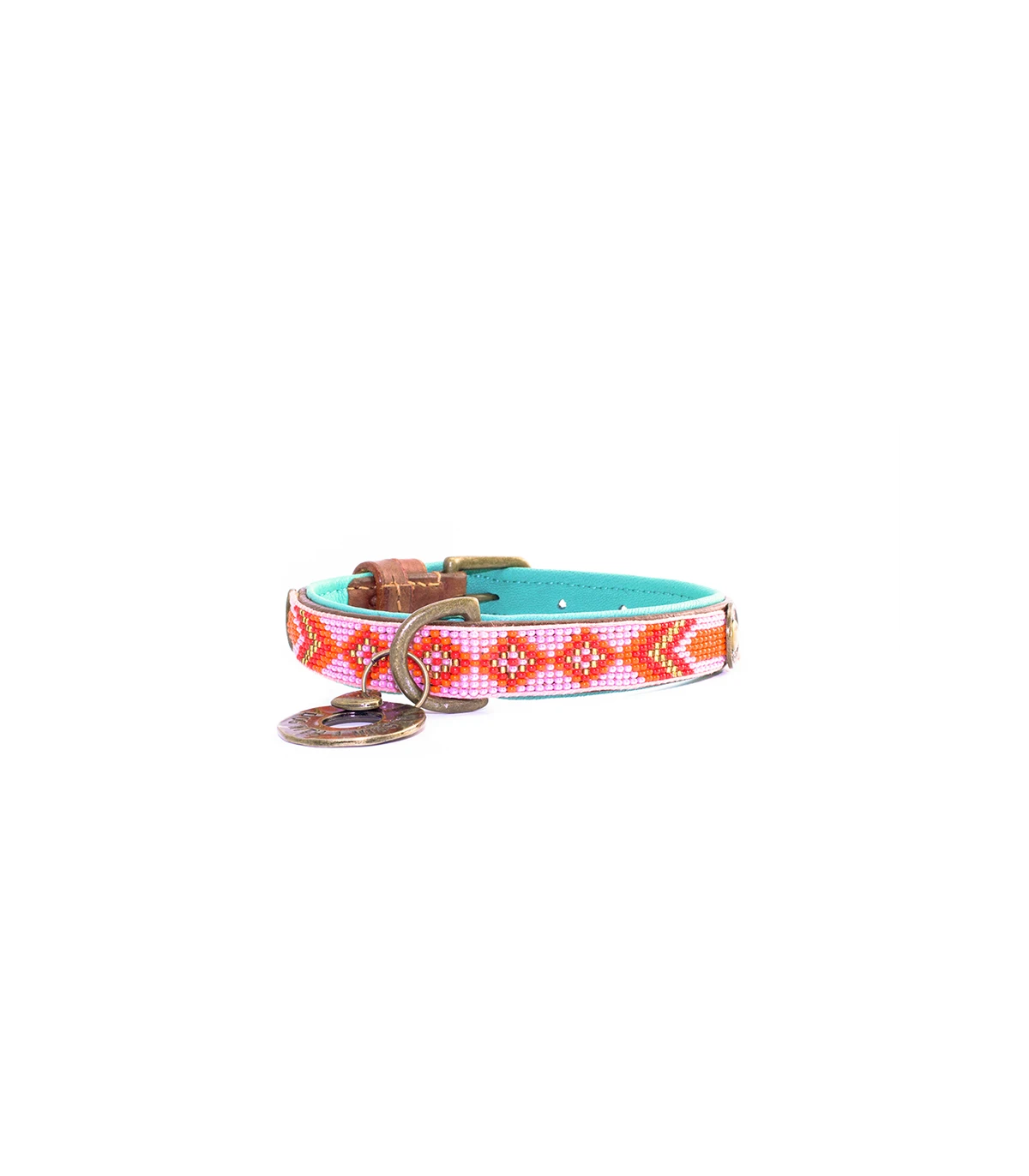 Collier En Cuir Et Perles Sweet Mae Dwam 3 Collier En Cuir Et Perles Sweet Mae Dwam – Image 3