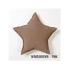 Coussin Louisdog My Star Wood Brown+Pink