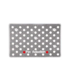 Dessous De Gamelle Absorbant Pet Rebellion Gris 1147 Record