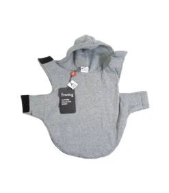 Doudoune Matelassé Métalisé Bleu à Capuche Mesos Freedog -Animaux Amour Promos Boutique doudoune matelasse metalise bleu a capuche mesos freedog 2