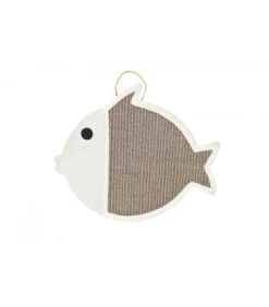 GTT408 Tapis Griffoir En Sisal Poisson Ferribiella