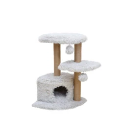 GTT937 Arbre à Chat Avec Niche Sur Deux étages Nebula Ferribiella