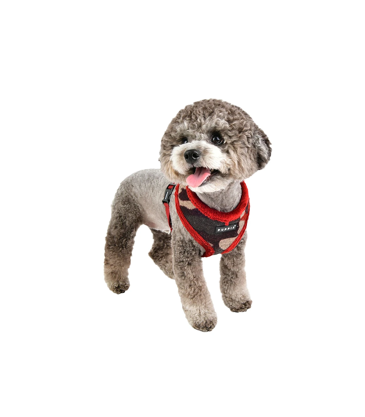 HA1766 Colonel Harness Camo Wine Puppia 3 HA1766 Colonel Harness Camo Wine Puppia – Image 3