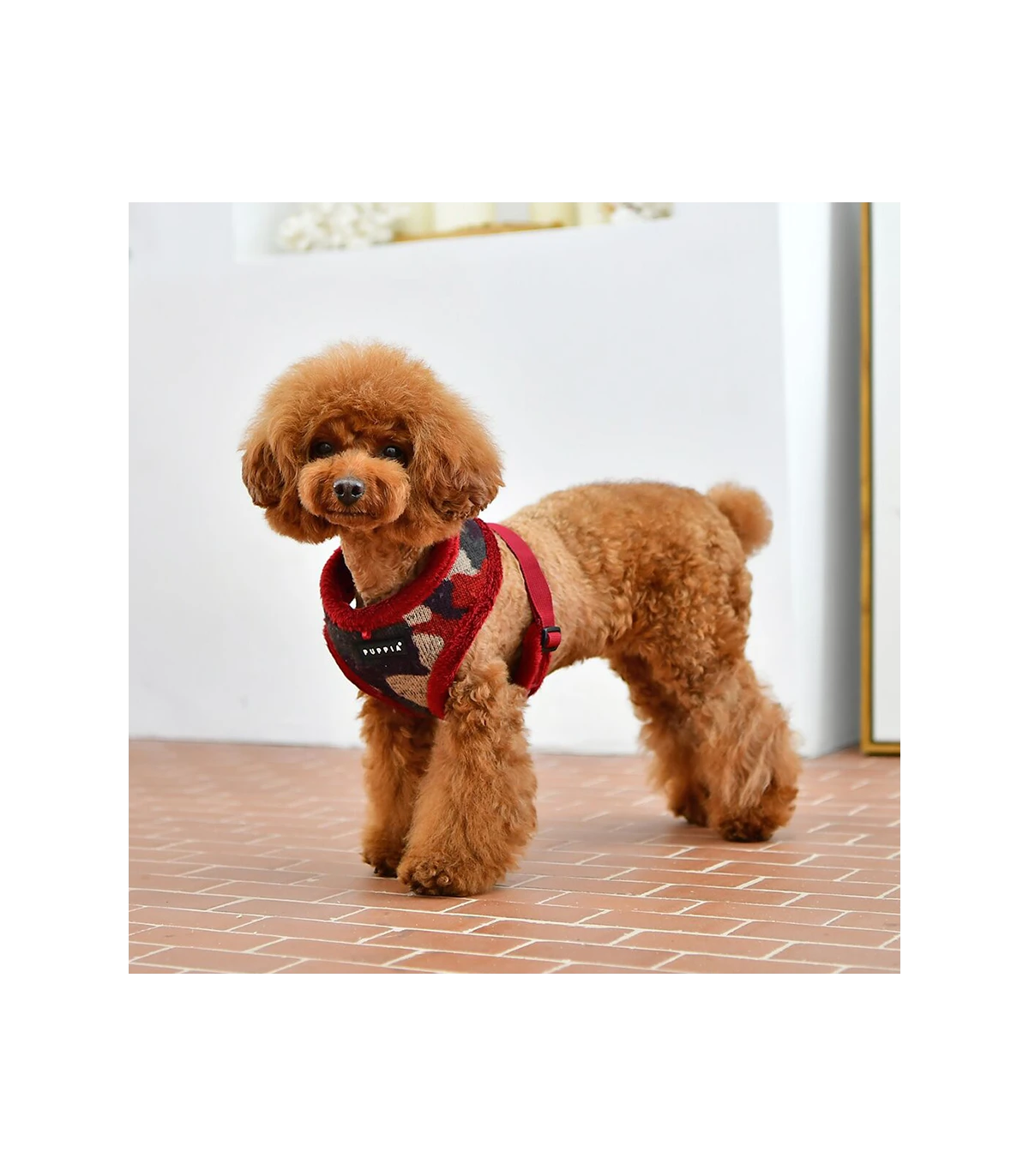 HA1766 Colonel Harness Camo Wine Puppia 4 HA1766 Colonel Harness Camo Wine Puppia – Image 4