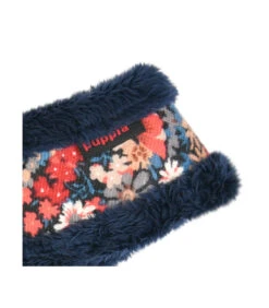 HA1857 Harnais Fourré En Tissu Velours Fleuri Navy Gianni Puppia -Animaux Amour Promos Boutique ha1857 harnais fourre en tissu velours fleuri navy gianni puppia 4