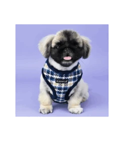 HA1860 Harnais Fourré Kellen Navy Puppia -Animaux Amour Promos Boutique ha1860 harnais fourre kellen navy puppia 5