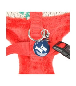 HA1925 Harnais Fourré En Maille Et Cerise Red Cheryl Puppia -Animaux Amour Promos Boutique ha1925 harnais fourre en maille et cerise red cheryl puppia 2