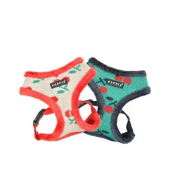 HA1925 Harnais Fourré En Maille Et Cerise Red Cheryl Puppia -Animaux Amour Promos Boutique ha1925 harnais fourre en maille et cerise red cheryl puppia 4