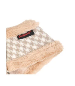 HA1935 Harnais Fourré Motif Pied De Poule Beige Shepherd Puppia -Animaux Amour Promos Boutique ha1935 harnais fourre motif pied de poule beige shepherd puppia 4