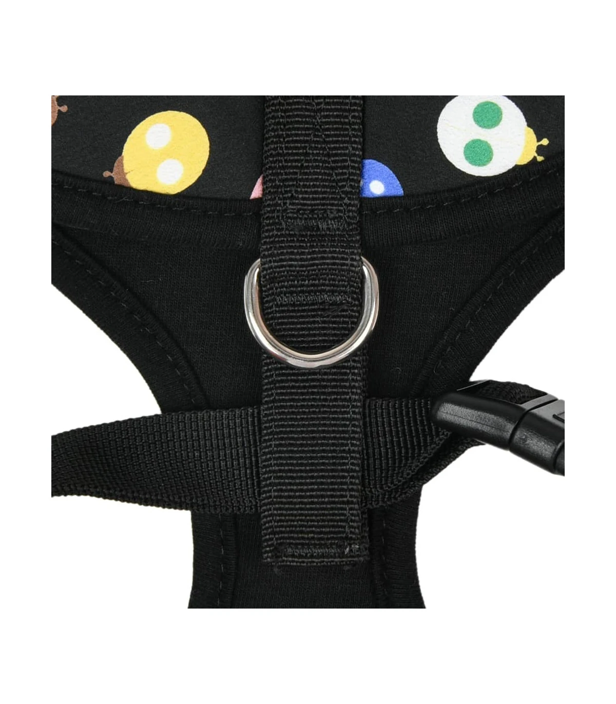 HA1957 Harnais Motif Coccinelle Noir Lady Beetle Puppia 5 HA1957 Harnais Motif Coccinelle Noir Lady Beetle Puppia – Image 5