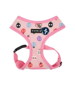 HA1957 Harnais Motif Coccinelle Rose Lady Beetle Puppia