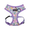 HA1959 Harnais Motif Fleuri Mauve Lita Puppia