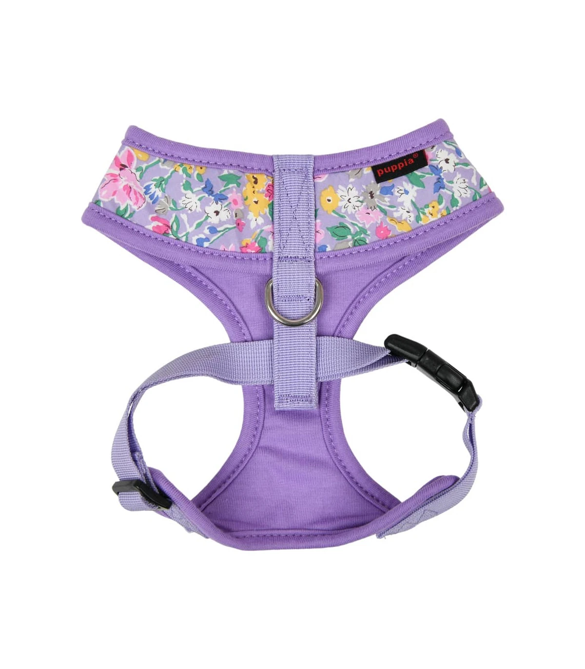 HA1959 Harnais Motif Fleuri Mauve Lita Puppia 3 HA1959 Harnais Motif Fleuri Mauve Lita Puppia – Image 3