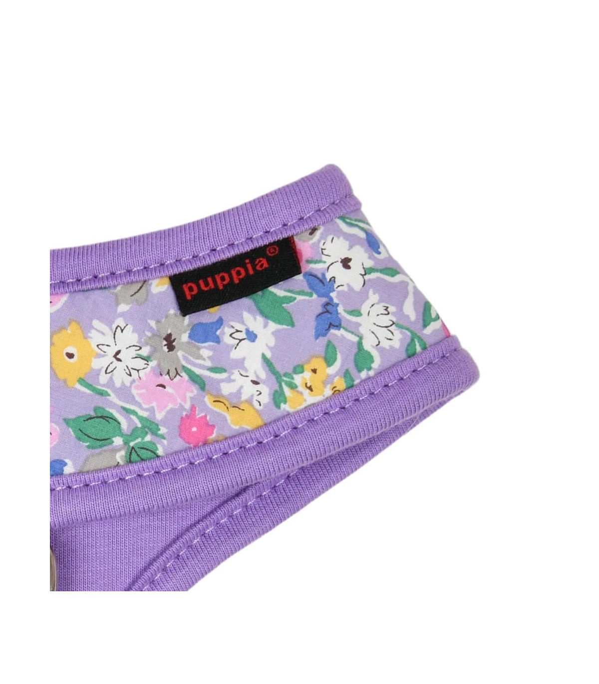 HA1959 Harnais Motif Fleuri Mauve Lita Puppia 8 HA1959 Harnais Motif Fleuri Mauve Lita Puppia – Image 8