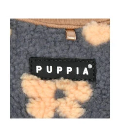 HA1975 Harnais Doudou Façon Mouton Imprimé Fleurs Grises Et Beige Ren Puppia -Animaux Amour Promos Boutique ha1975 harnais doudou facon mouton imprime fleurs grises et beige ren puppia 2